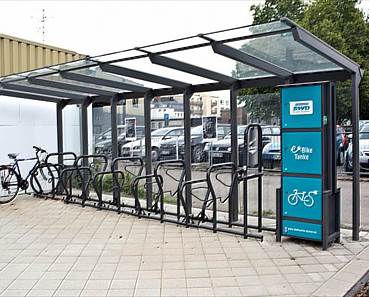 Entdecken Sie den BETA XXL Fahrradparker von alftechnik