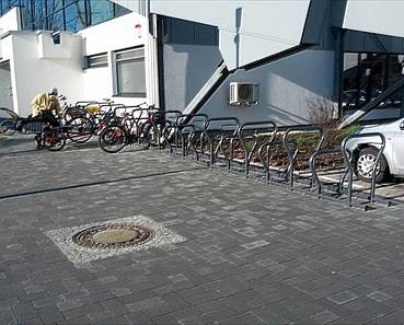 Entdecken Sie den BETA XXL Fahrradparker von alftechnik